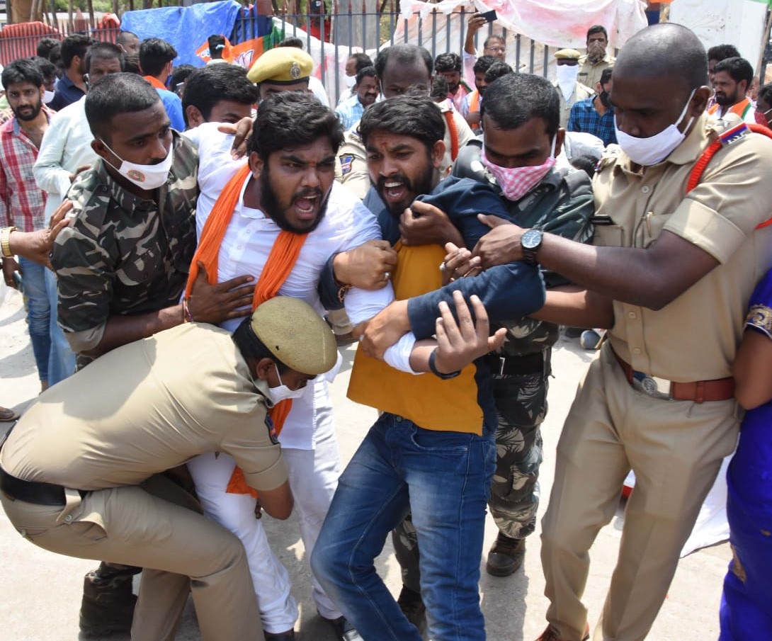Siddam Naresh Patel | BJYM District President | Warangal Urban | Telangana | BJP | the Leaders Page