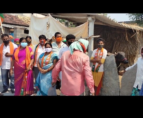 Sama Harshavardhan Reddy RSS | RSS Member | M.Yadavally | Narketpally | BJP | the Leaders Page