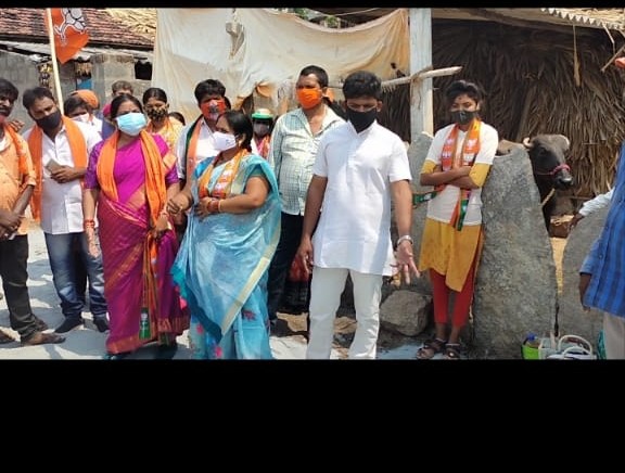 Sama Harshavardhan Reddy RSS | RSS Member | M.Yadavally | Narketpally | BJP | the Leaders Page