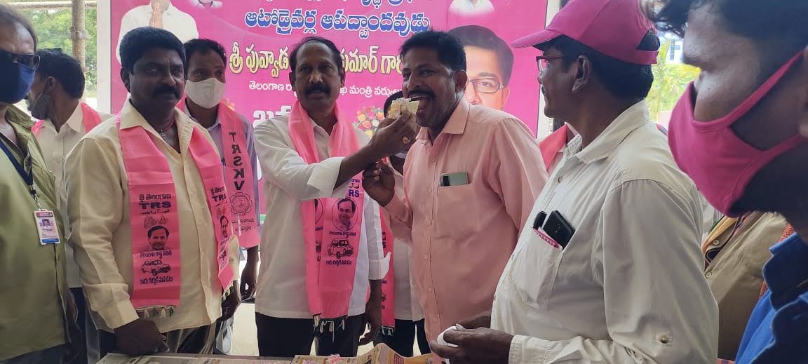 Sk Satharmiya | President of Trskv Tatu | TRS | Khammam | the Leaders Page