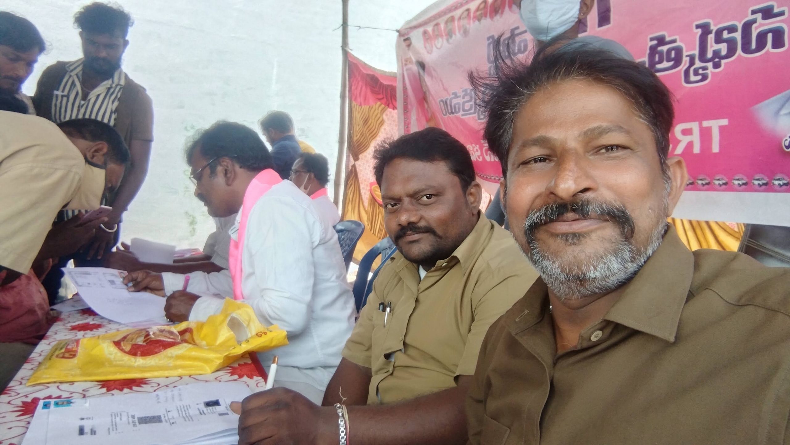 Sk Satharmiya | President of Trskv Tatu | TRS | Khammam | the Leaders Page