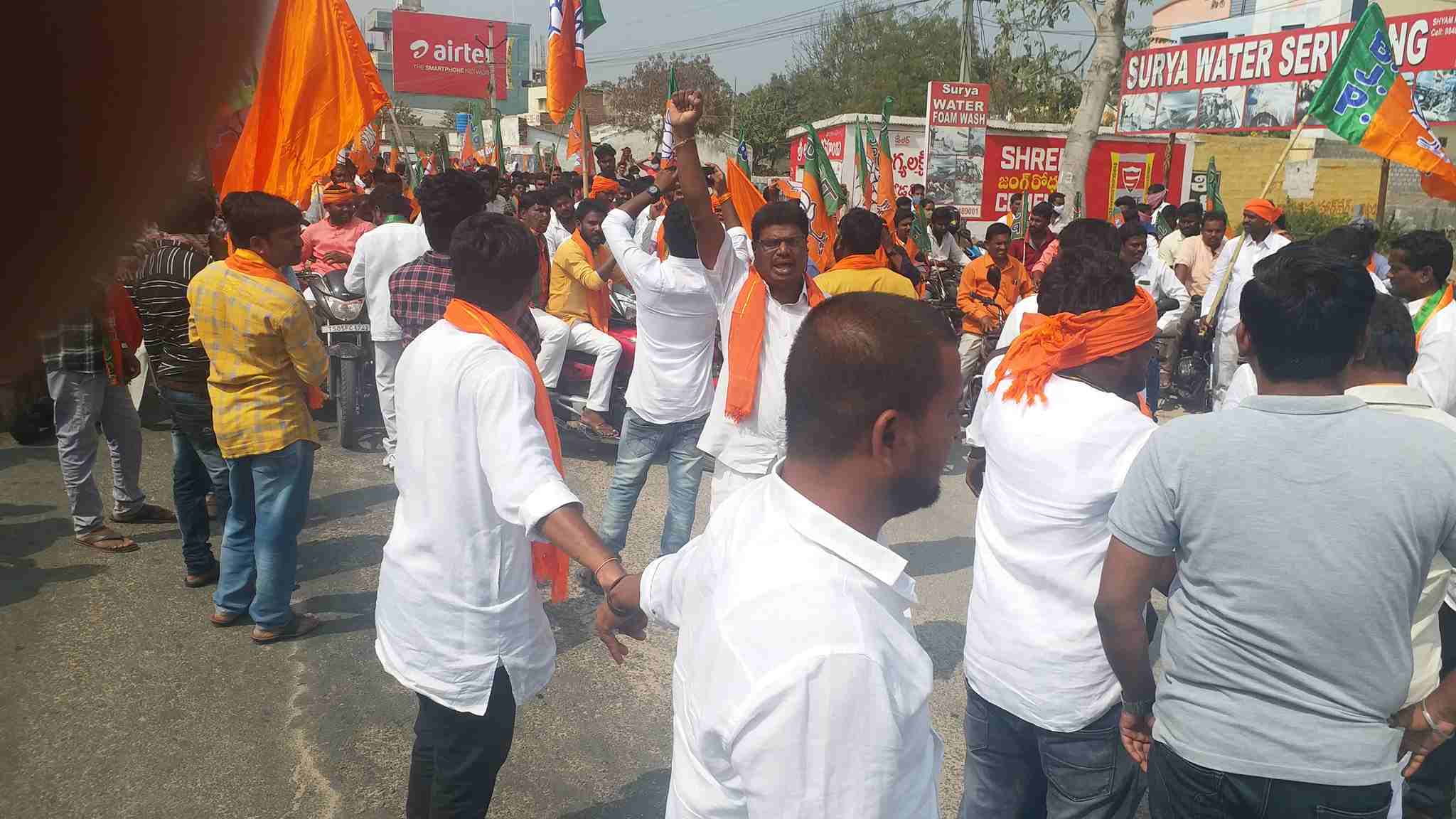 Goli Prabhakar | District President of SC Morcha | BJP | Booth Committee President | Vice President of Division SC Morcha | Incharge of Himayath Nagar assembly constituency | Hyderabad City Executive Member | State SC Morcha Executive Member | Incharge of Warangal District SC Morcha | Nalgonda District General Secretary | President of SC Morcha | Incharge of Tungaturti constituency | State Secretary of SC Morcha | Incharge of Rayalaseema Zone | State Official Spokesperson of SC Morcha | State President of the Disability Rights Committee | Aitipamula | Kattangoor | Nakrekal | Nalgonda | Telangana | theLeadersPage