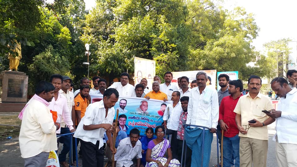 Goli Prabhakar | District President of SC Morcha | BJP | Booth Committee President | Vice President of Division SC Morcha | Incharge of Himayath Nagar assembly constituency | Hyderabad City Executive Member | State SC Morcha Executive Member | Incharge of Warangal District SC Morcha | Nalgonda District General Secretary | President of SC Morcha | Incharge of Tungaturti constituency | State Secretary of SC Morcha | Incharge of Rayalaseema Zone | State Official Spokesperson of SC Morcha | State President of the Disability Rights Committee | Aitipamula | Kattangoor | Nakrekal | Nalgonda | Telangana | theLeadersPage