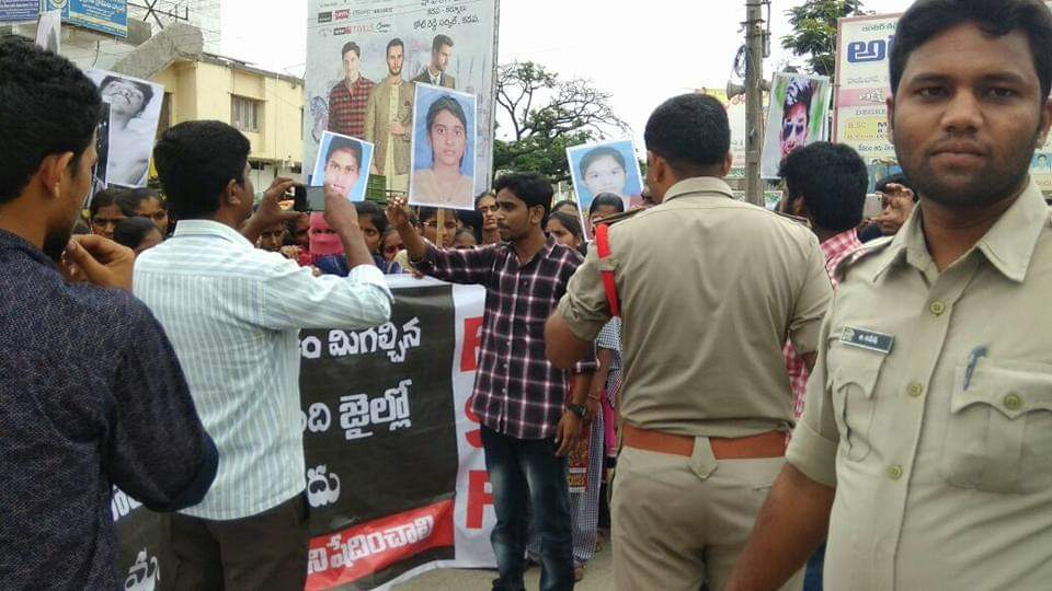 Mallela Jagadeesh | State Secretary of Rayalaseema Vidyarthi Samakya | AISF | RSF | RVS | District Secretary of RSF | Kommaddi | Veerapanayani Palle | Kamalapuram | Kadapa | Andhra Pradesh | theLeadersPage