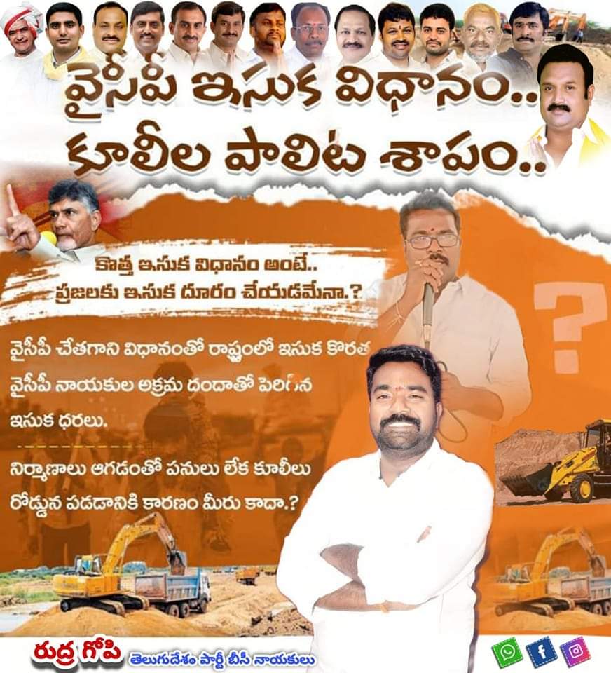 Rudra Gopi (Gandla) | Ex-State Director of Gandla Corporation | BC Leader | TDP | the Leaders Page