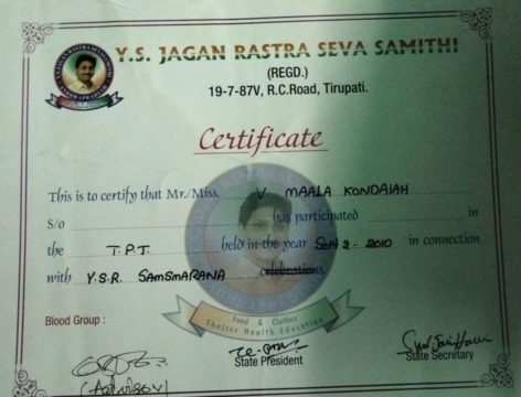 Vemuluri Malakondaiah Achary (40)