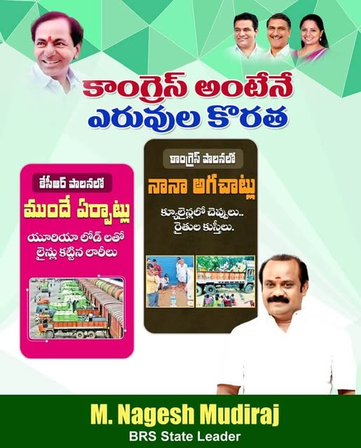 Nagesh Mudiraj BRS (70)