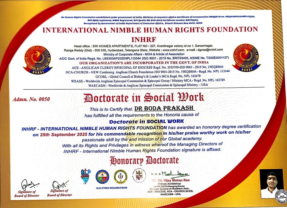Dr. Prakash Jadav | Nivas News Channel Chairman | NNHRC National Media Chief | Live State Media In-Charge | Khammam | Telangana | the Leaders Page | the Leaders Page Dr. Prakash Jadav | Nivas News Channel Chairman | NNHRC National Media Chief | Live State Media In-Charge | Khammam | Telangana | the Leaders Page | the Leaders Page