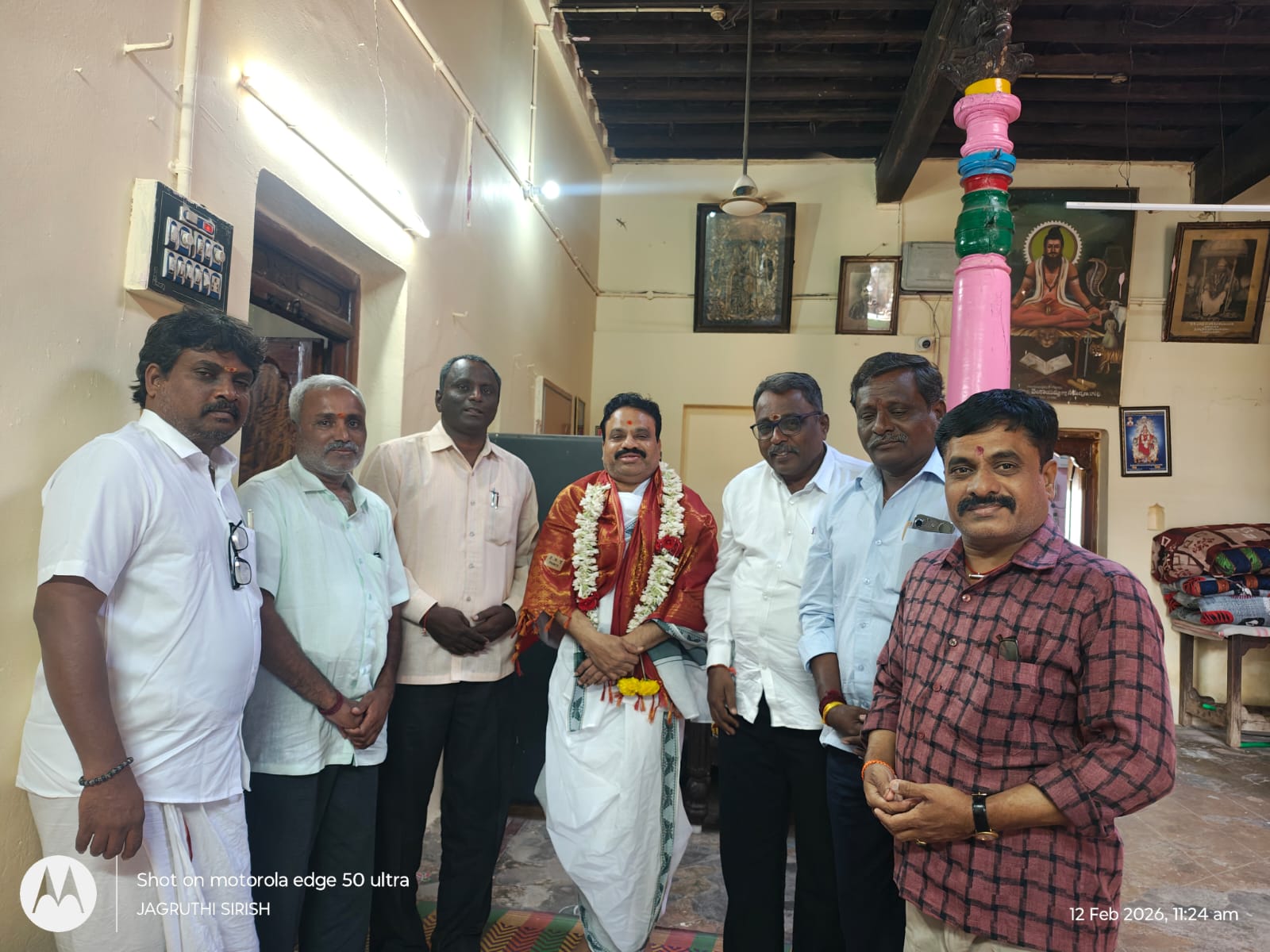 Devapooja Kammari Dhanunjaya Achari State General Secretary| Andhra Pradesh | YSRCP | the Leaders Page