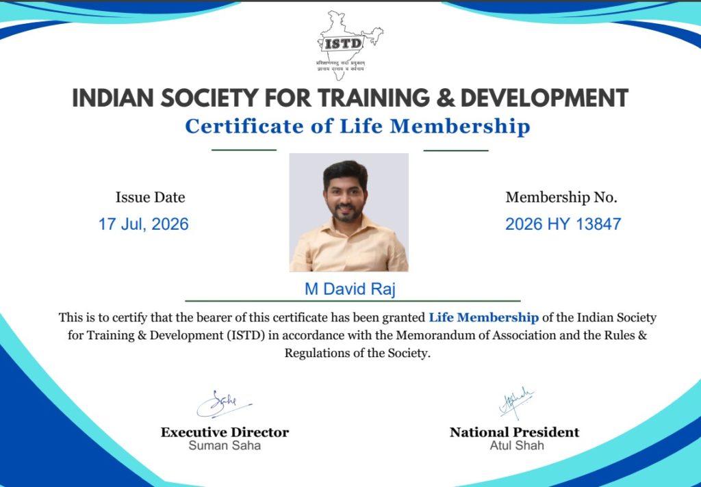 M David Raj | M Square Motivation & Corporate Training Founder | Corporate Trainer | Motivational Speaker | Author | Quthbullapur | Hyderabad | the Leaders Page | the Leaders Page